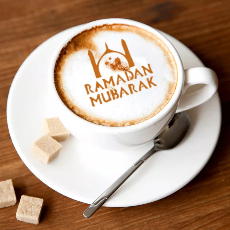 Eid & Ramadan coffee stencil set (8pcs) My Islamic Celebration