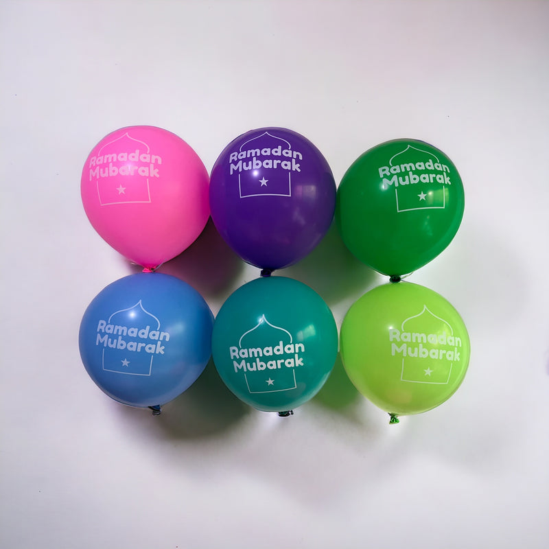 Ramadan multicolour balloons (12pcs)