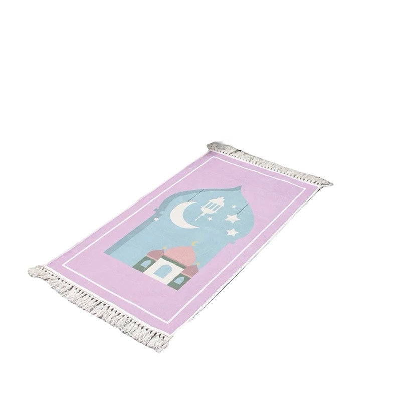 The pastel prayer mat