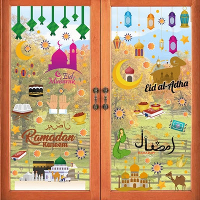Ramadan and Eid window stickers