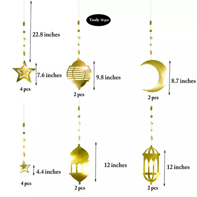 Ramadan Ornaments Large backdrop garland 