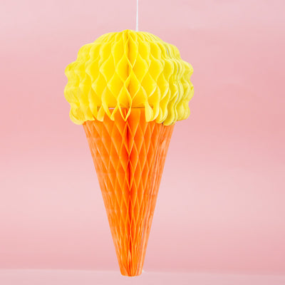Muliticoloured Ice Cream Honeycomb set