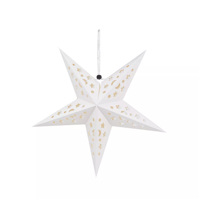 White Large Hanging star 