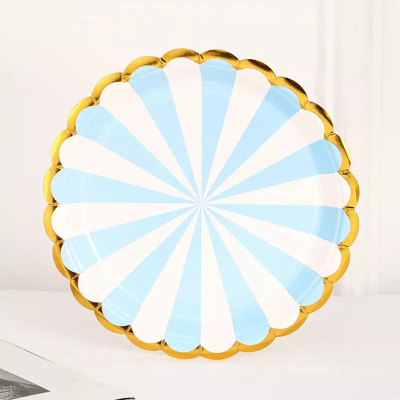 Pink and Blue Plates