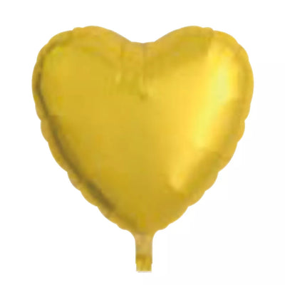 18inch Metallic Gold Heart Balloon 