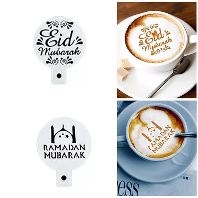 Eid & Ramadan coffee stencil set