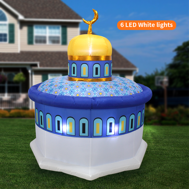Limited Edition 6ft 'Dome of the Rock' Inflatable with 6 LED lights ...