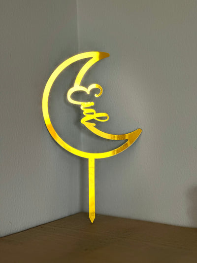 Large Eid Mubarak Cake topper 