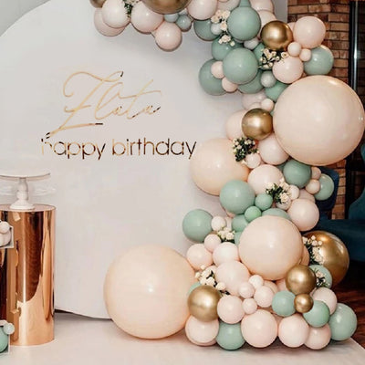 Mint green and cream Balloon Arch Kit