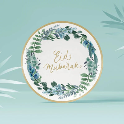 'Evergreen' Eid Mubarak plates